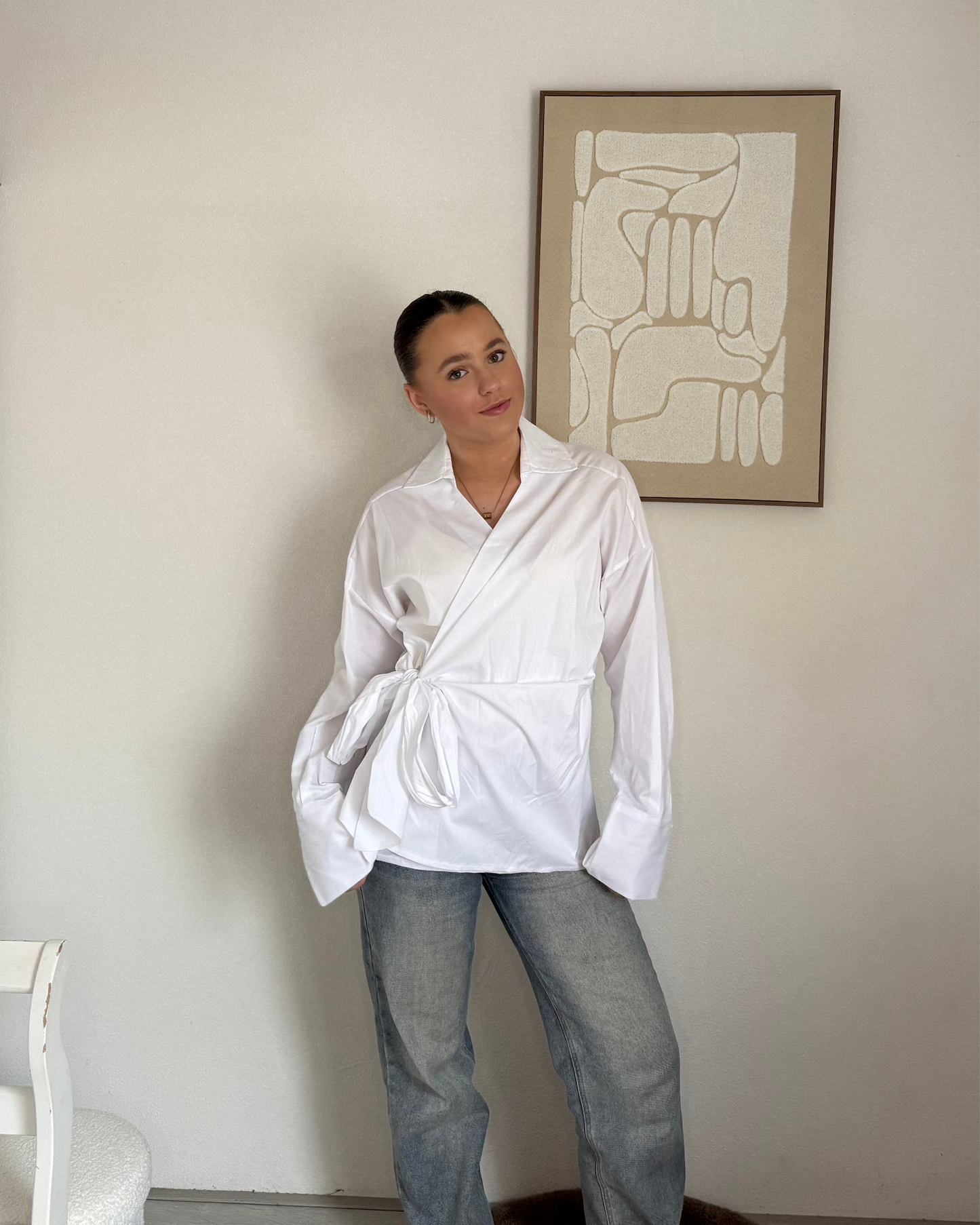 Chloe blouse - white