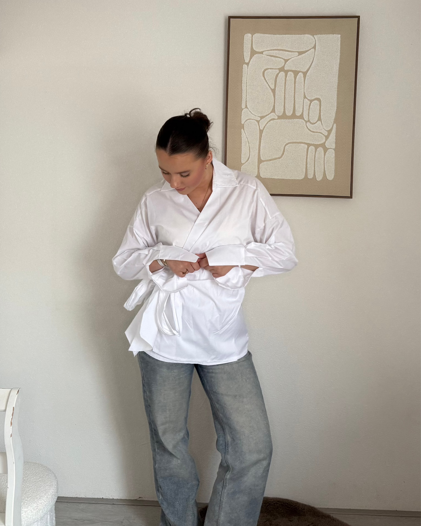 Chloe blouse - white