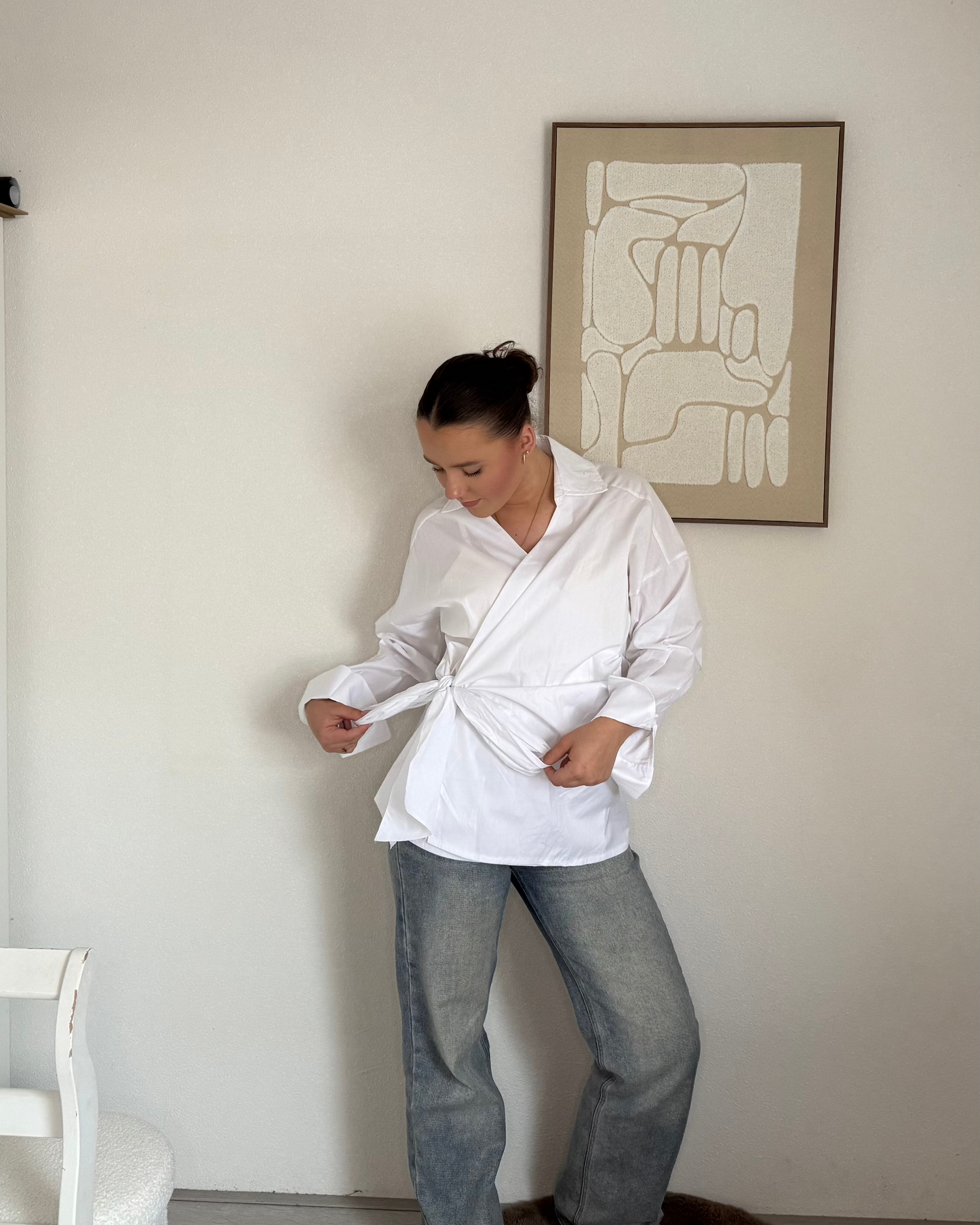 Chloe blouse - white