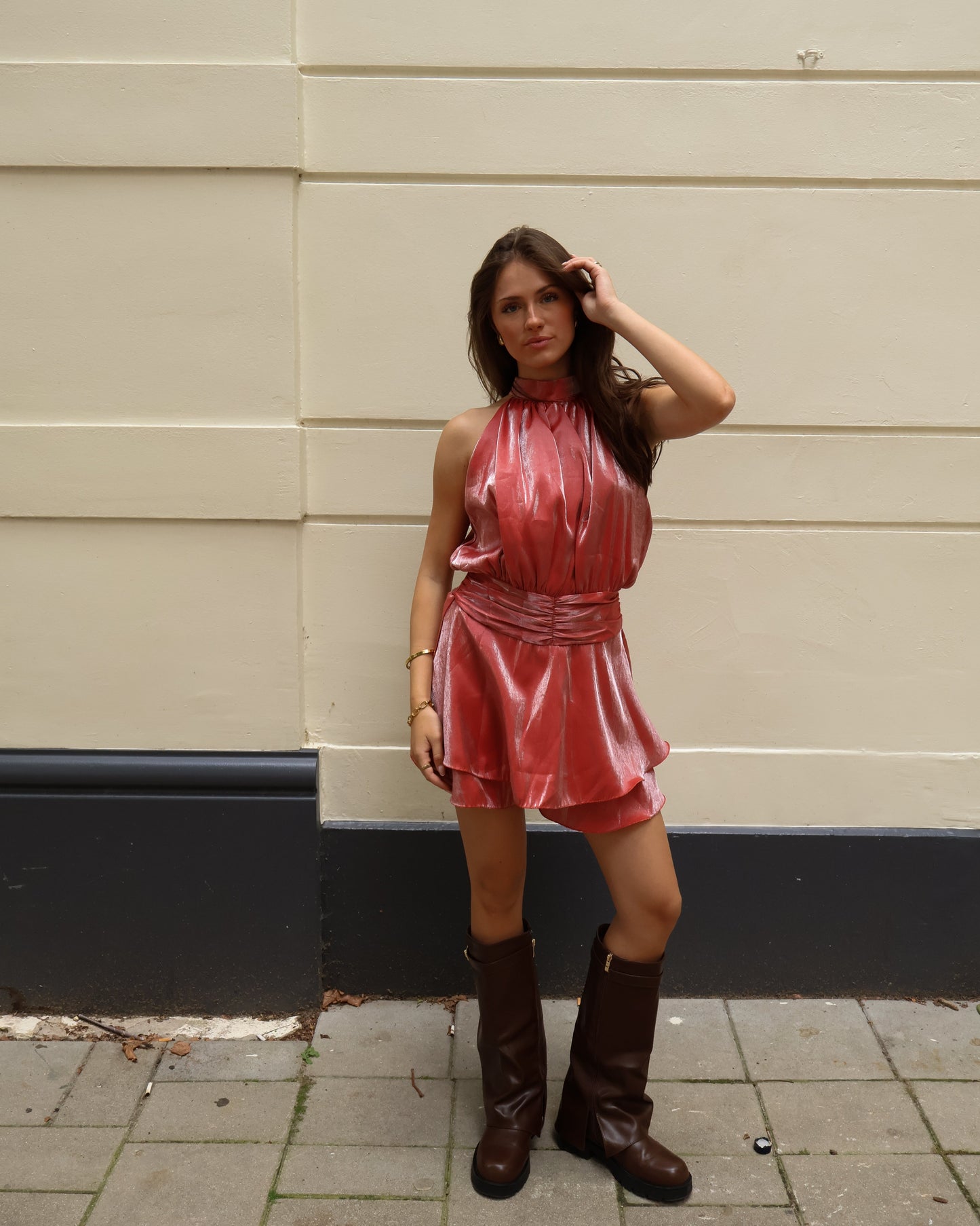 Vajen dress - Red