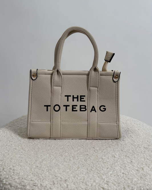 Tote bag small - beige