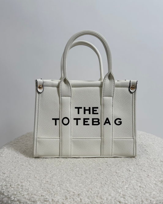 Tote bag small - White