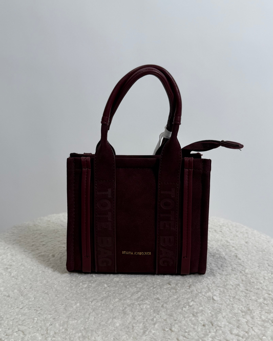 Mini tote - Bordeaux