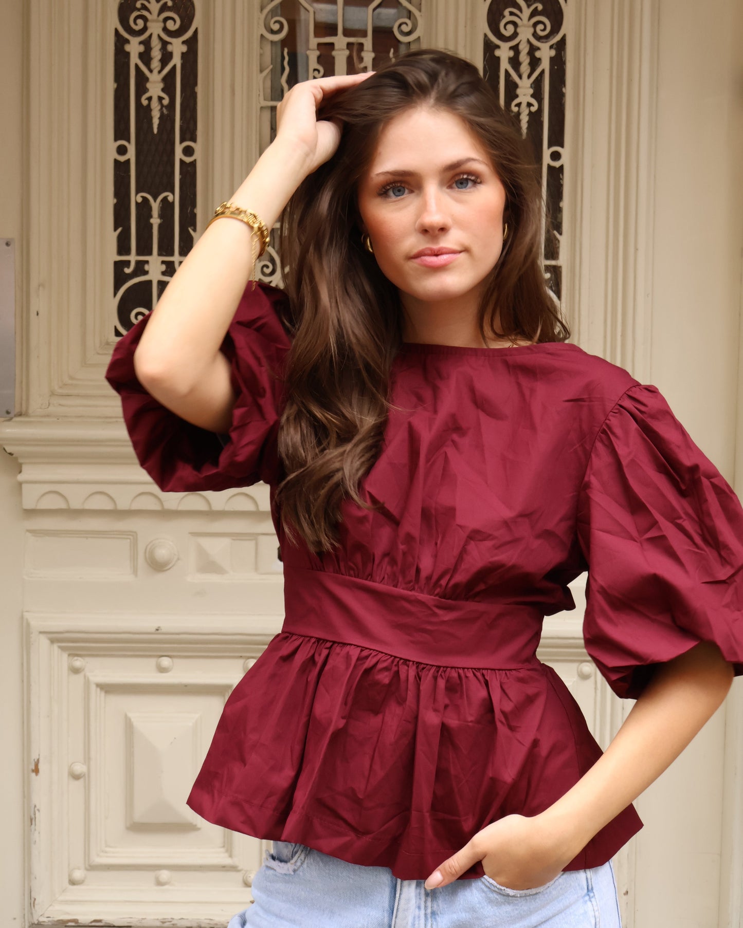 Pipa blouse - Bordeaux