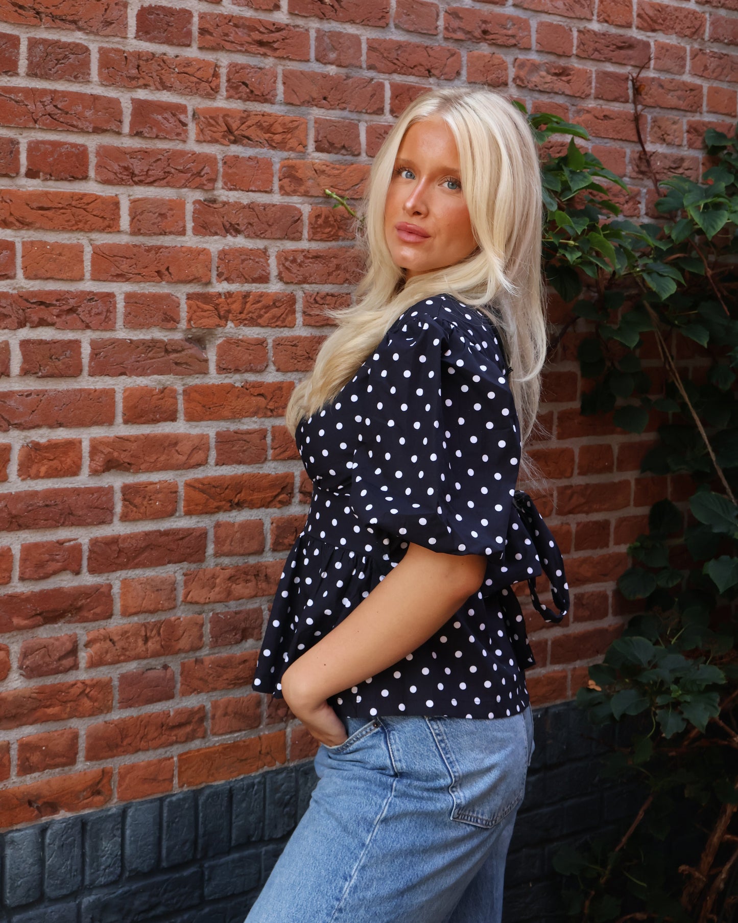 Pipa blouse - Polka dots