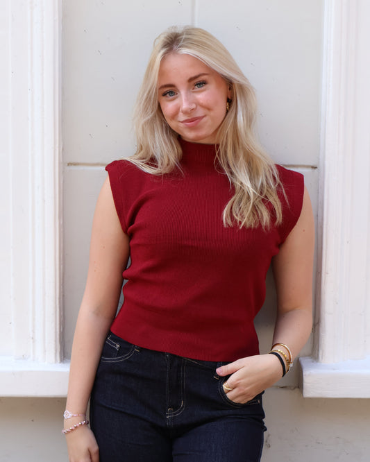 Lucce top - bordeaux