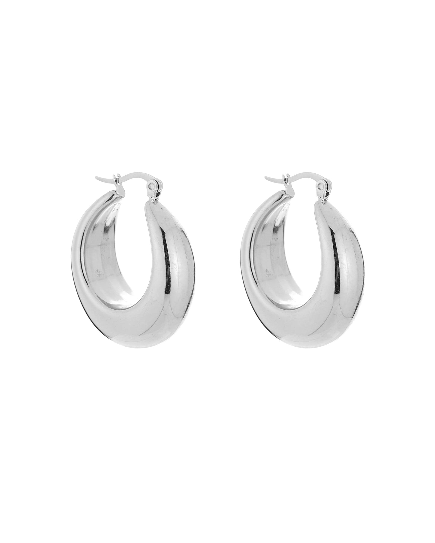 Classy hoops - Silver