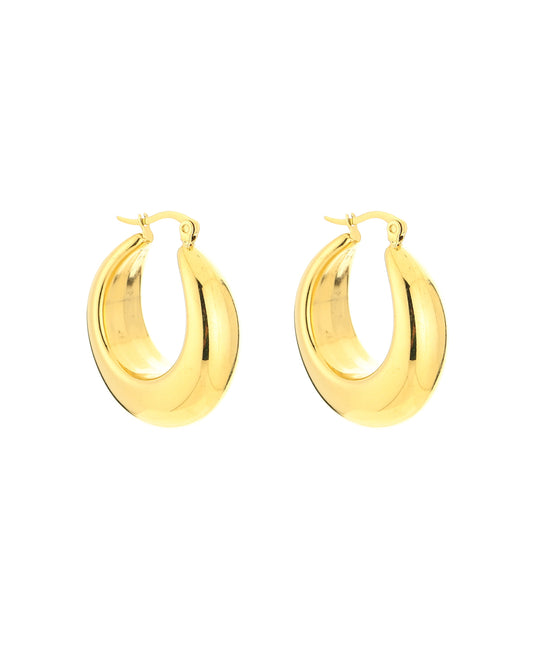 Classy hoops - Gold