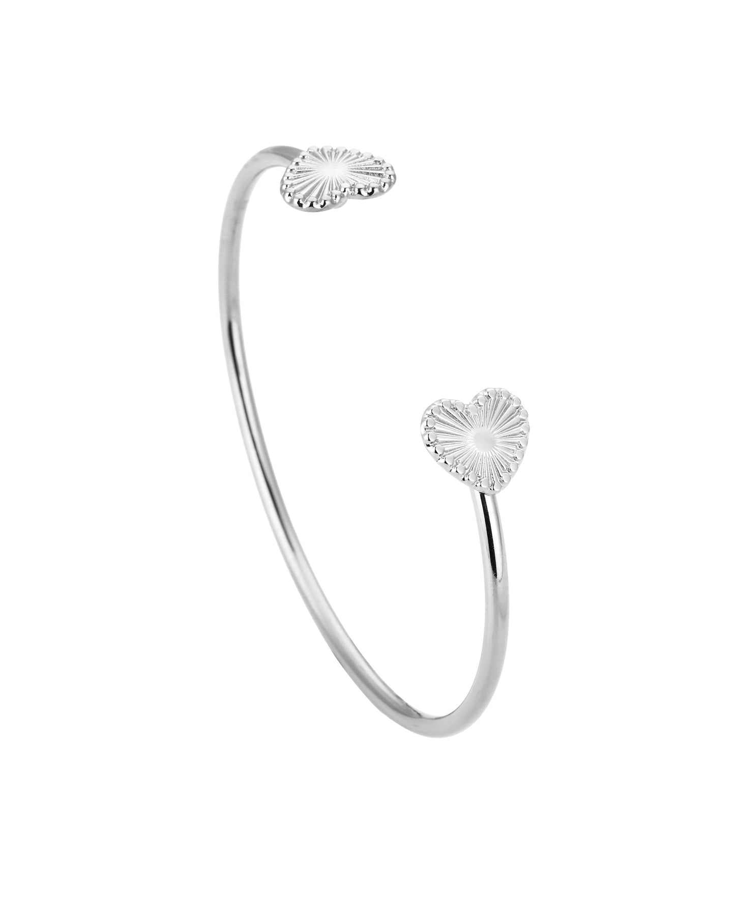 Heart bracelet - Silver