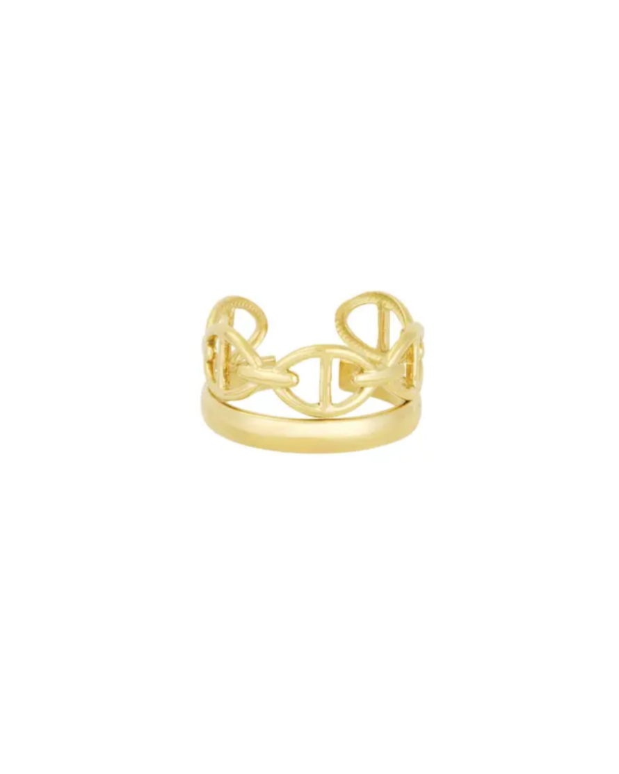 Classy ring - Gold