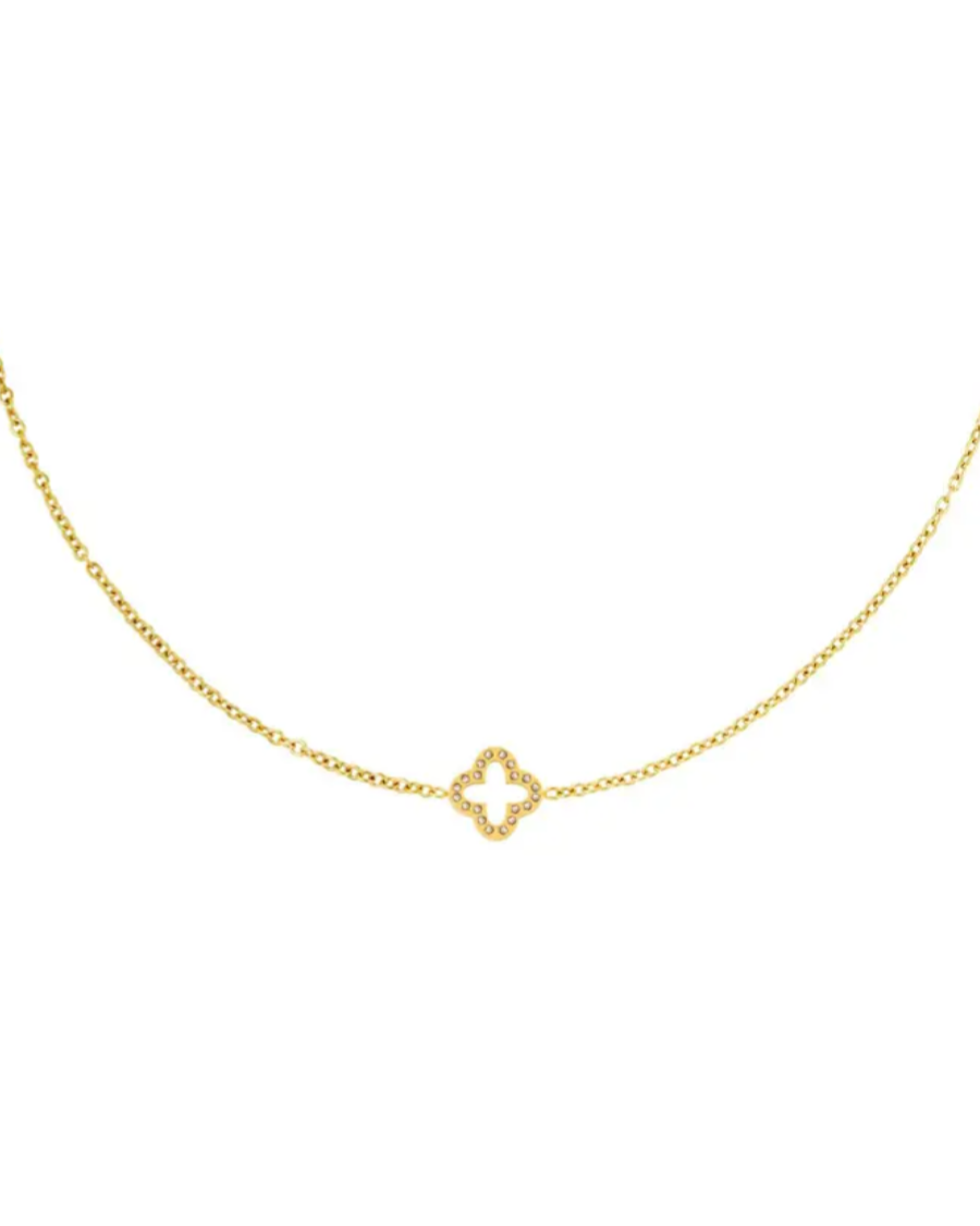 Klaver necklace - Gold