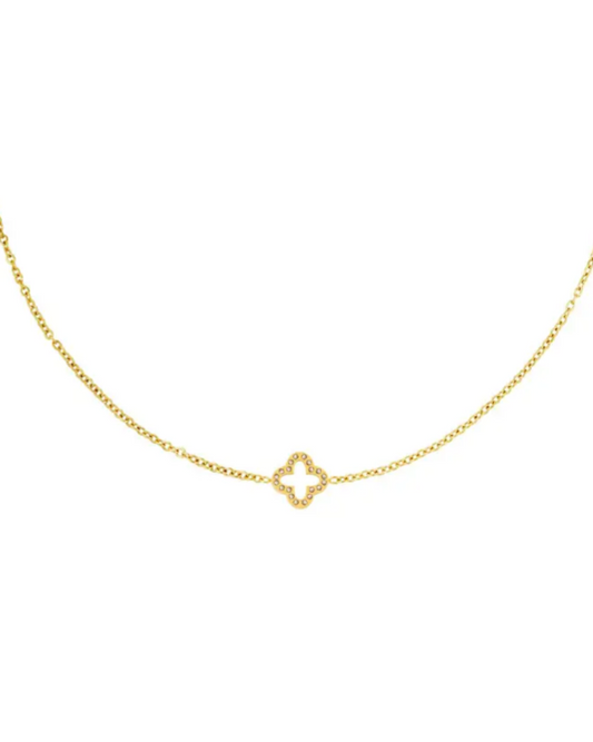 Klaver necklace - Gold