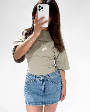 Redefined tee - Taupe