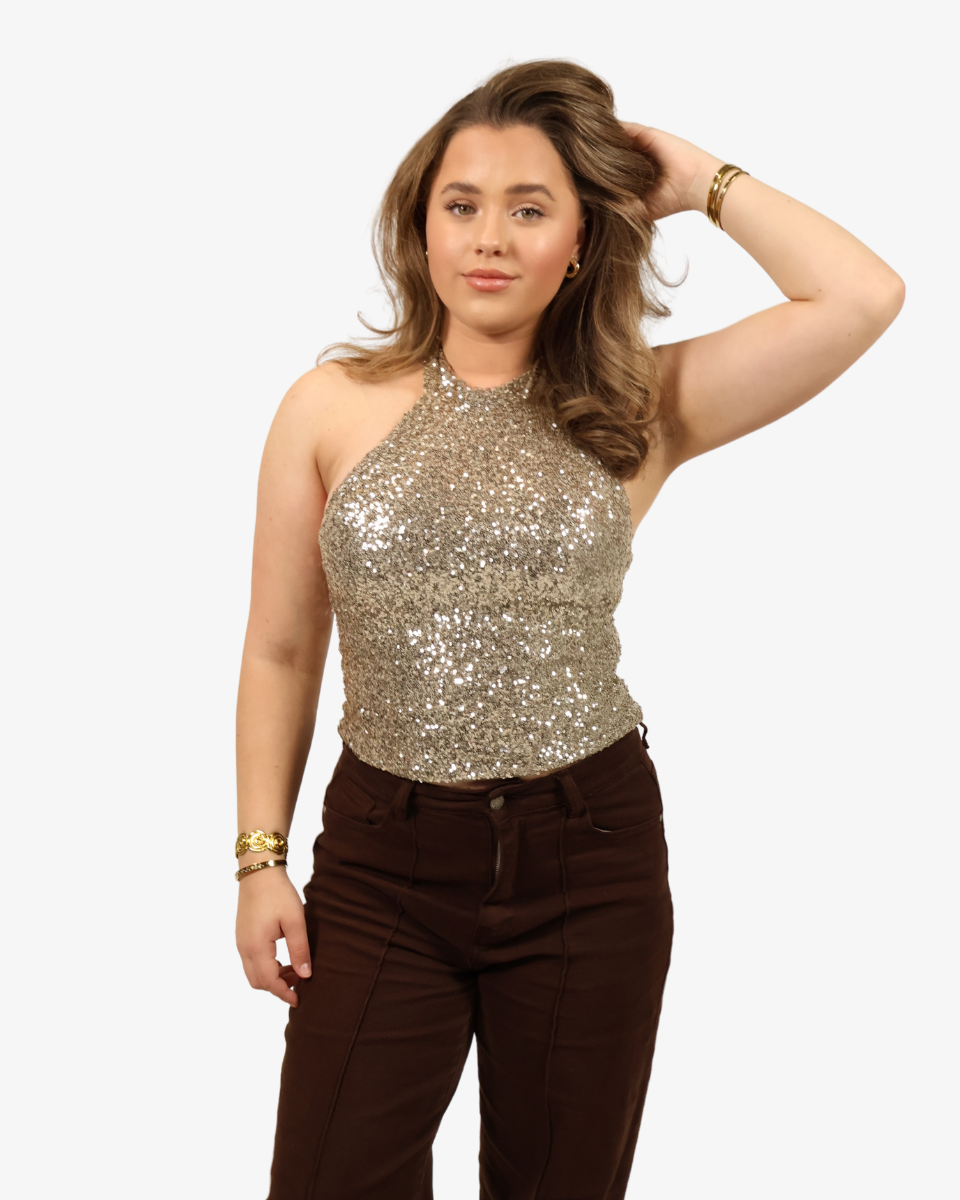 Belle top - Champagne