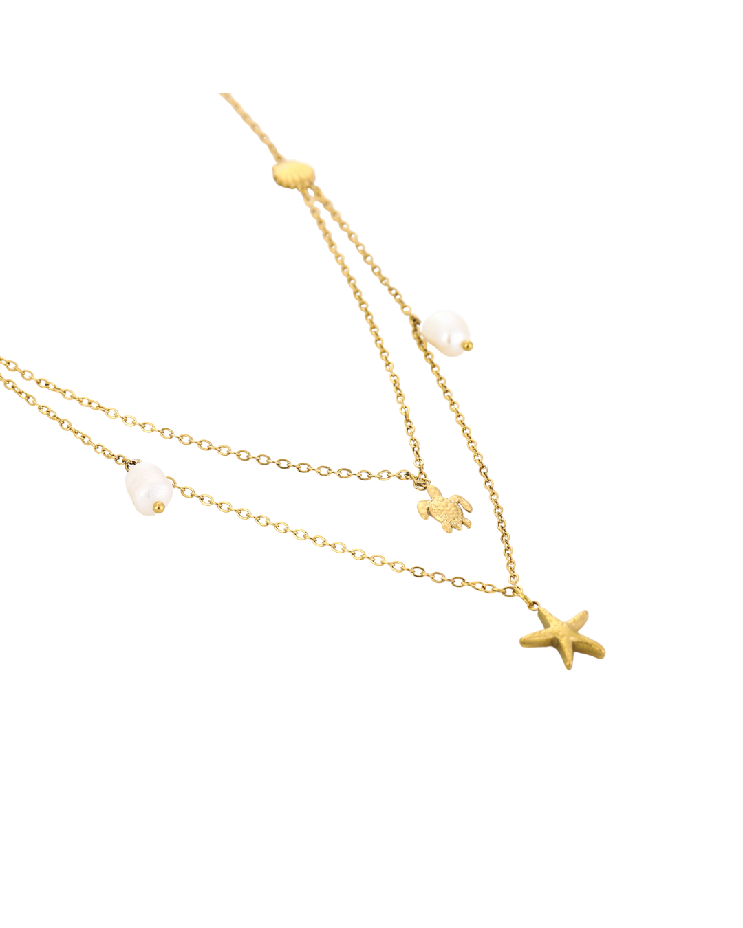 Starlight necklace - gold