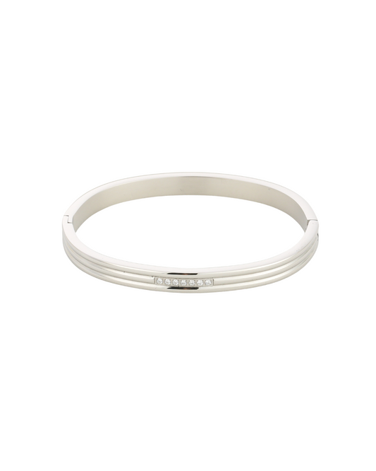 Rhinestone bracelet - Silver
