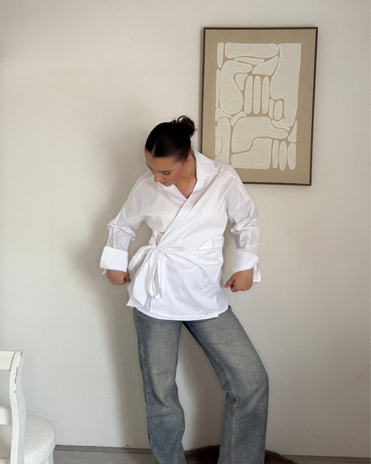 Chloe blouse - white