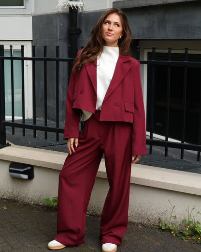 Coco suit - Bordeaux