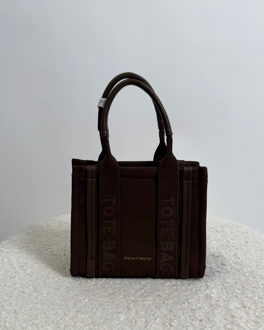 Mini tote - Brown