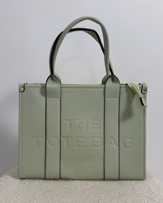 Tote bag large - Mint green