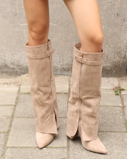 It girl boots - Beige