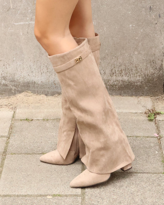 It girl boots - Beige