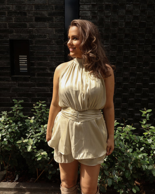 Vajen dress - Beige