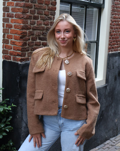 Cleo jacket - Khaki