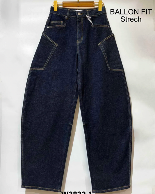 Balloon jeans - Dark