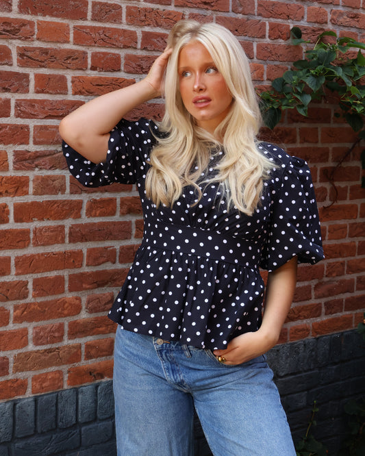 Pipa blouse - Polka dots