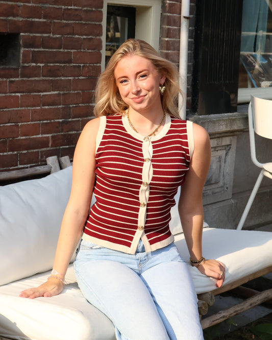 julie top - Red
