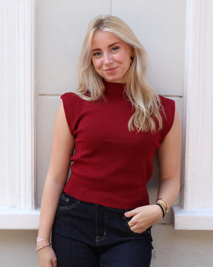 Lucce top - bordeaux