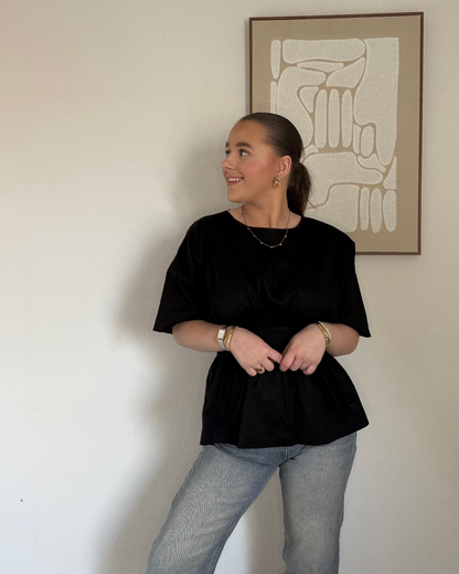 Pipa blouse - Zwart