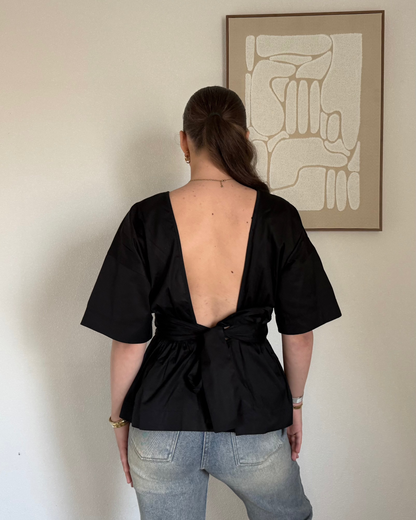Pipa blouse - Zwart