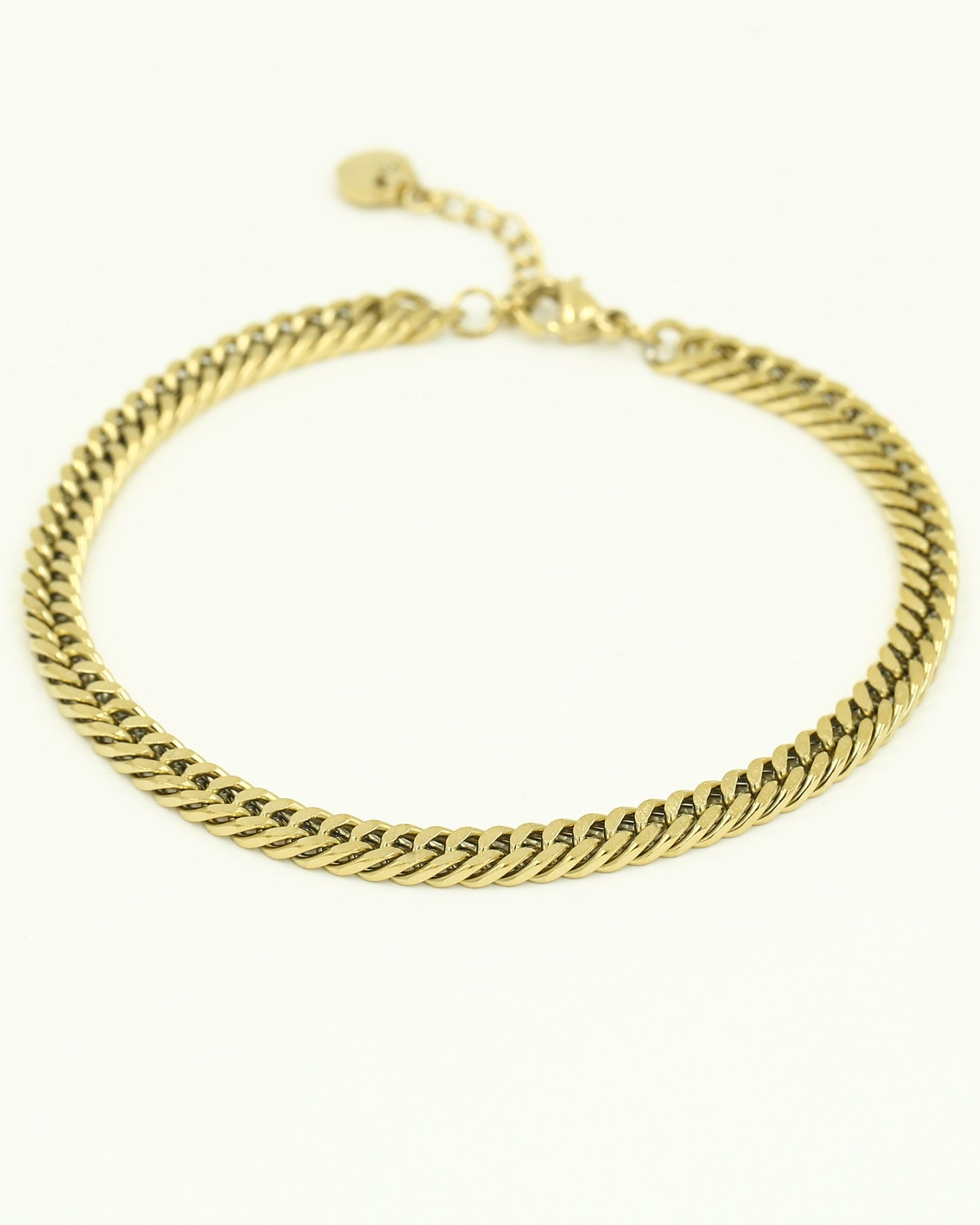 Schakel armband - Gold