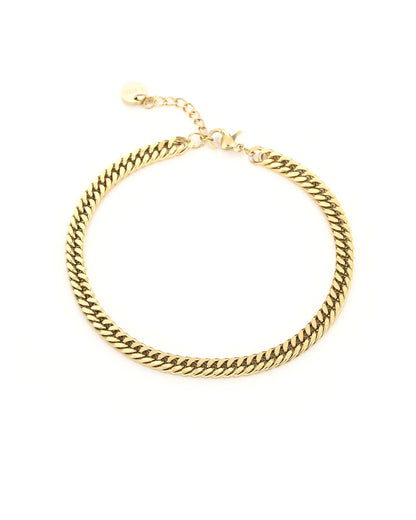 Schakel armband - Gold