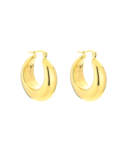 Classy hoops - Gold