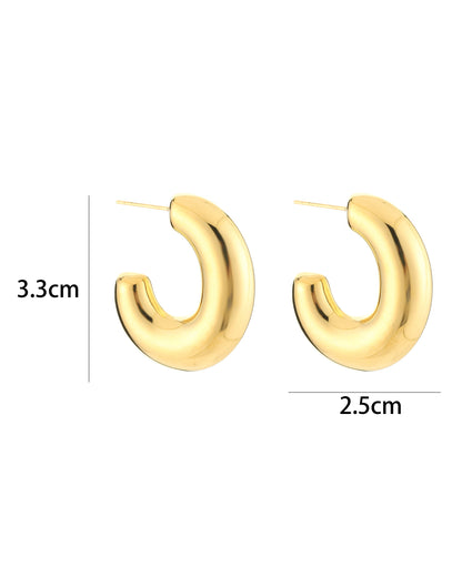 Mila earings - Gold