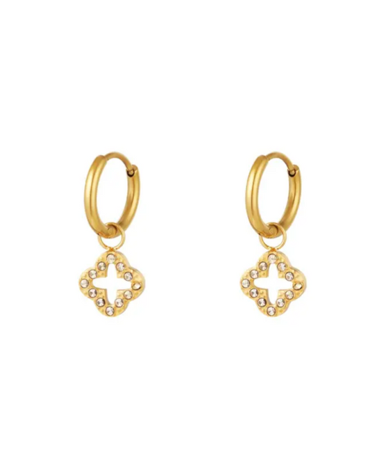 Klaver earrings - gold