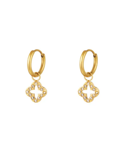 Klaver earrings - gold
