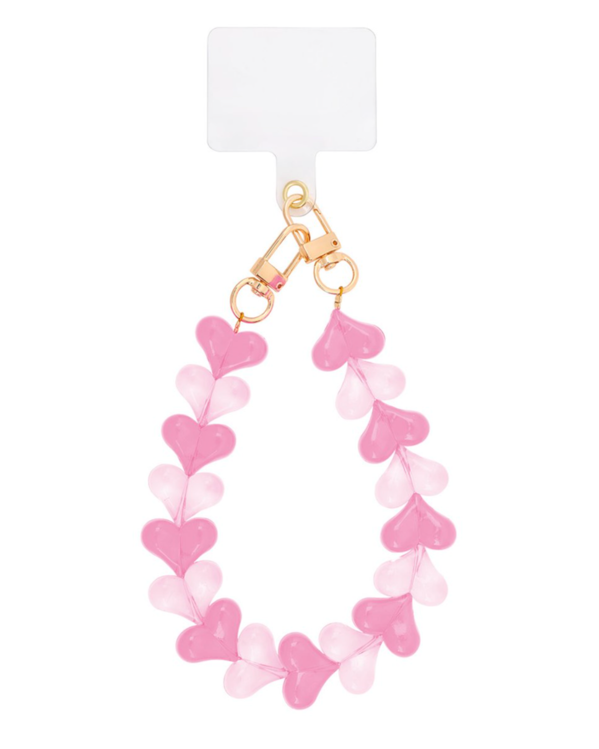 Telefoonkoord - mixed Roze