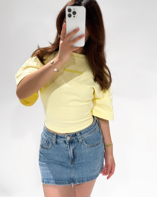 Redefined tee - Yellow