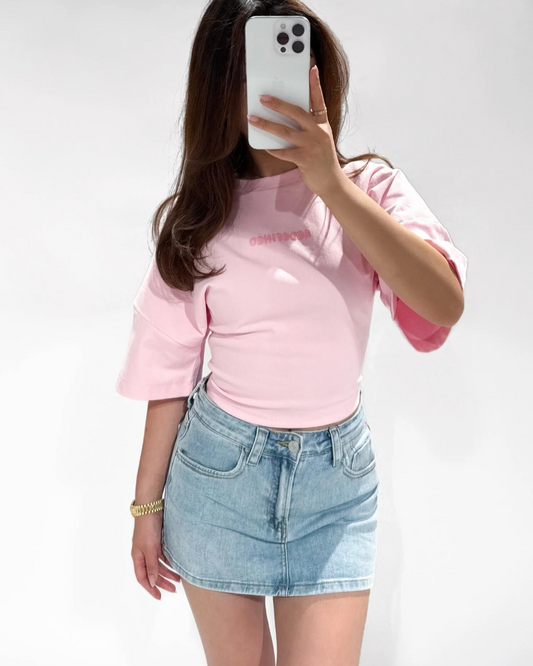 Redefined tee - Pink - PRE ORDER