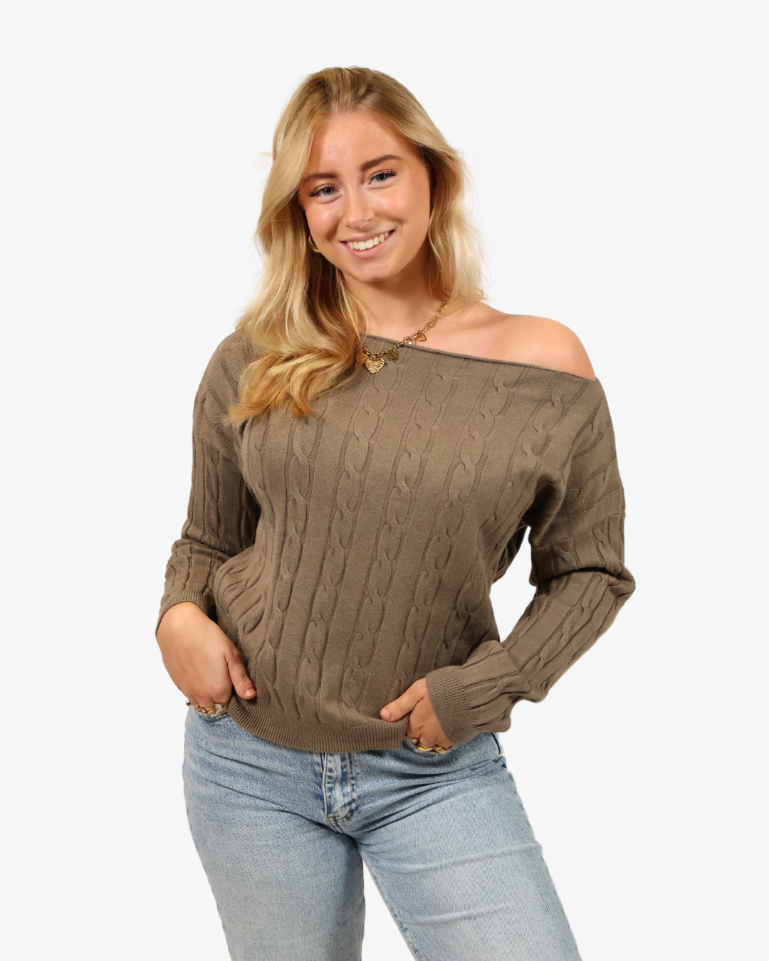 Manou sweater - Taupe