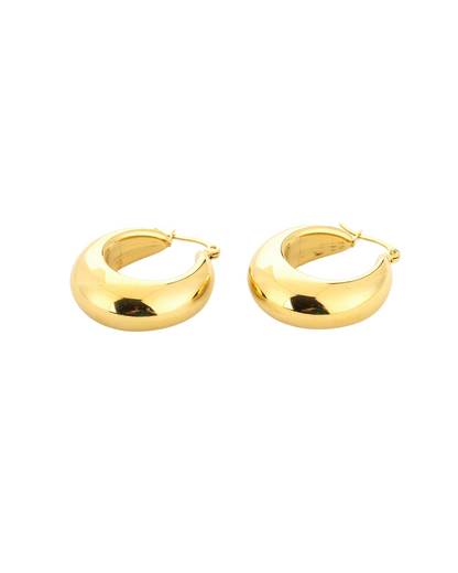 Classy hoops - Gold