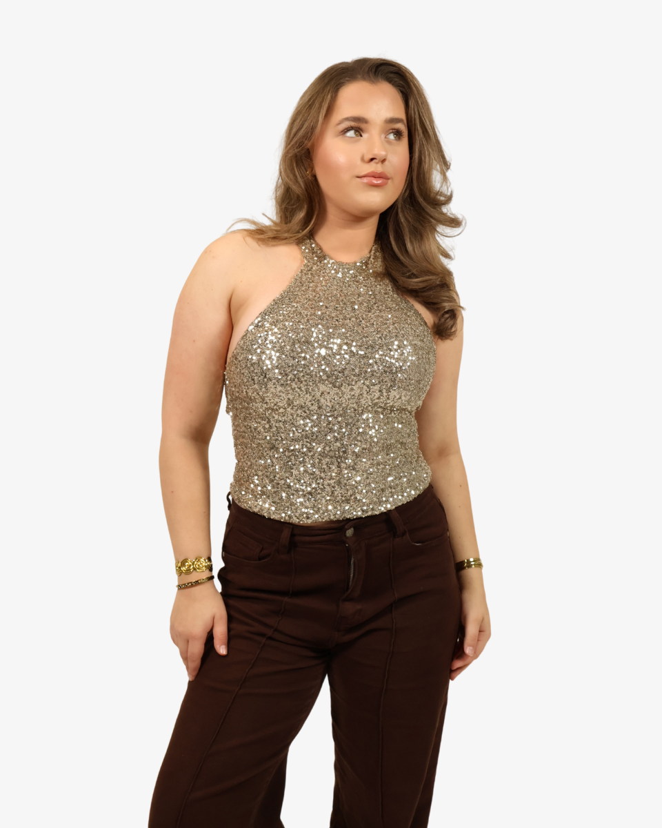 Belle top - Champagne
