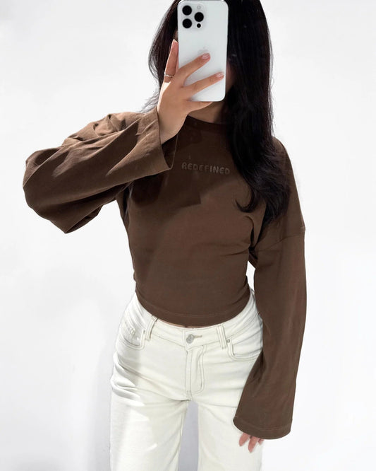 Redefined longsleeve - Brown