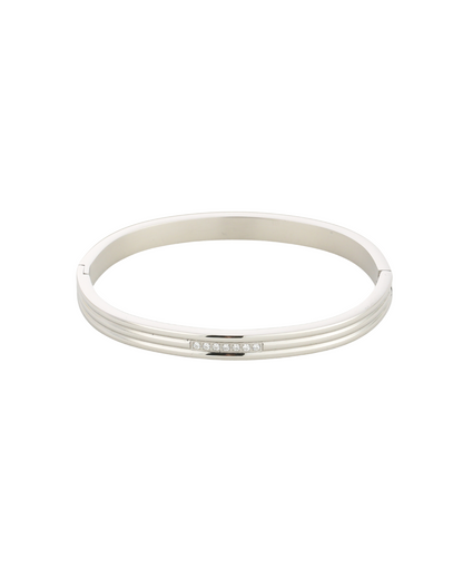 Rhinestone bracelet - Silver