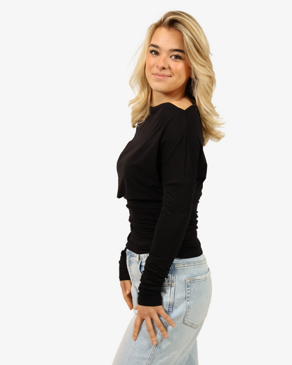 Luna top - Black